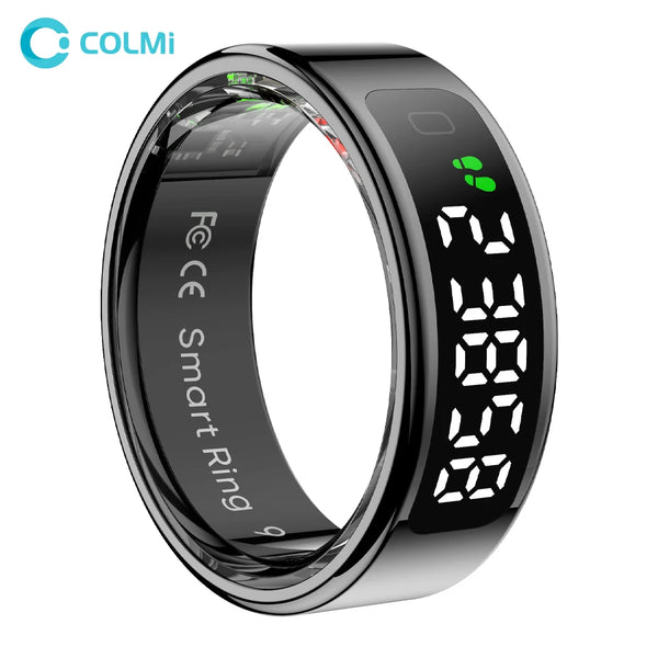 COLMI R12 Smart Ring 2025 with Display & Wireless Charging