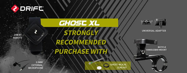 Drift Ghost XL 1080P Action Camera Waterproof Dash Cam