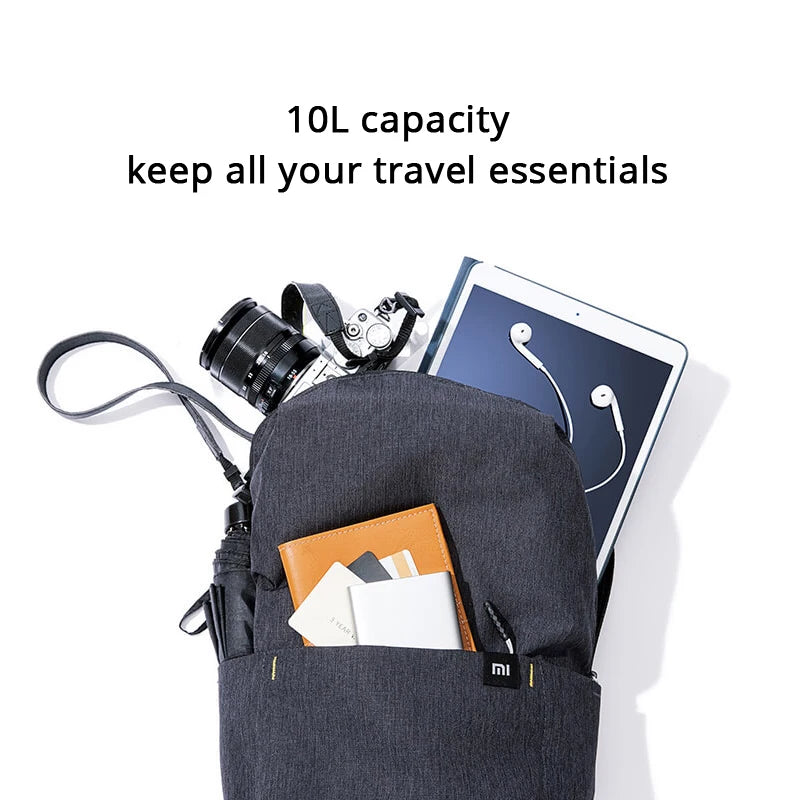 Xiaomi 10L Colorful Backpack – Lightweight Unisex Travel & Sports Bag