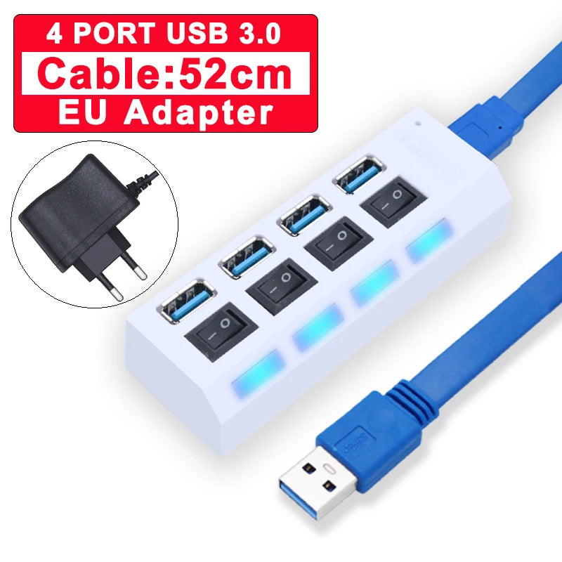 USB 3.0 Type-C Docking Station – Multiport Hub with SD/TF Card Reader & Audio for MacBook Pro
