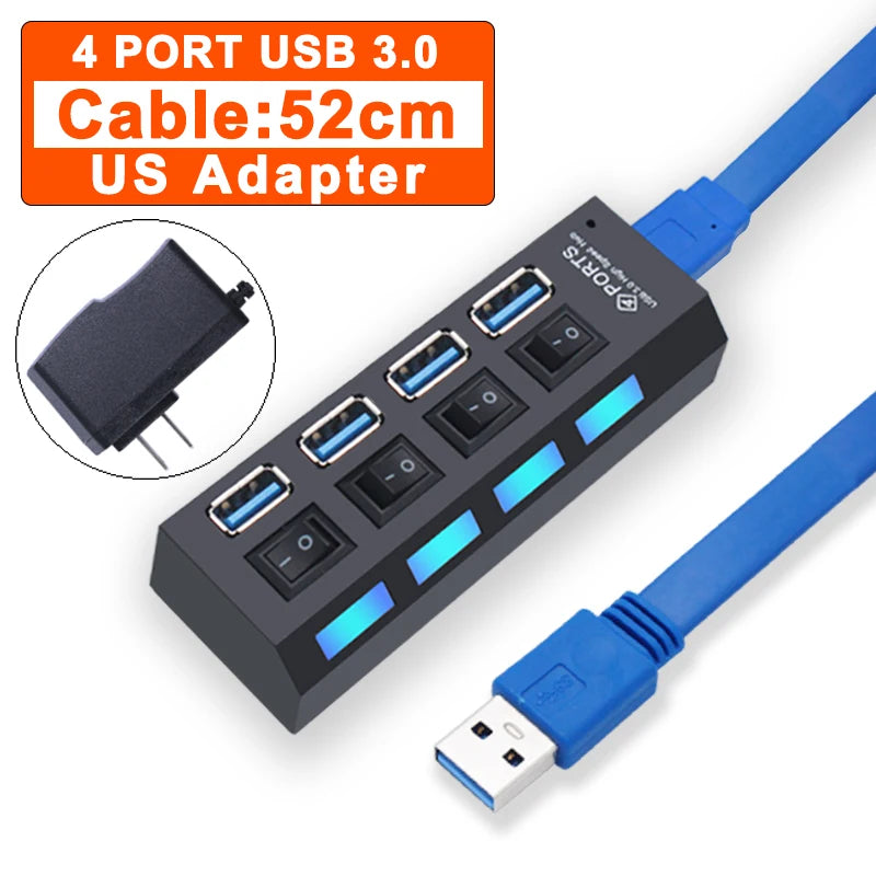 USB 3.0 Type-C Docking Station – Multiport Hub with SD/TF Card Reader & Audio for MacBook Pro