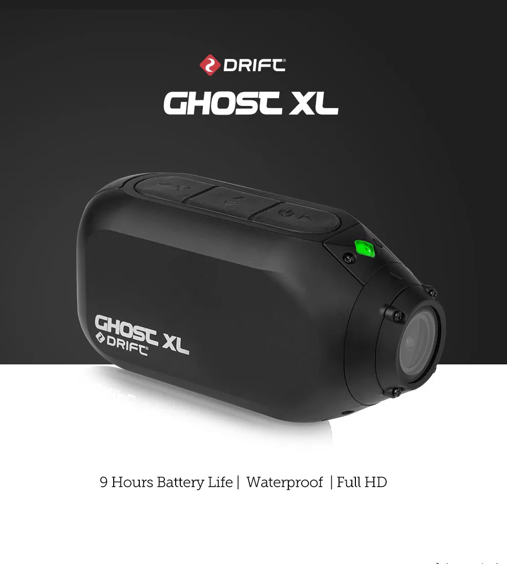 Drift Ghost XL 1080P Action Camera Waterproof Dash Cam