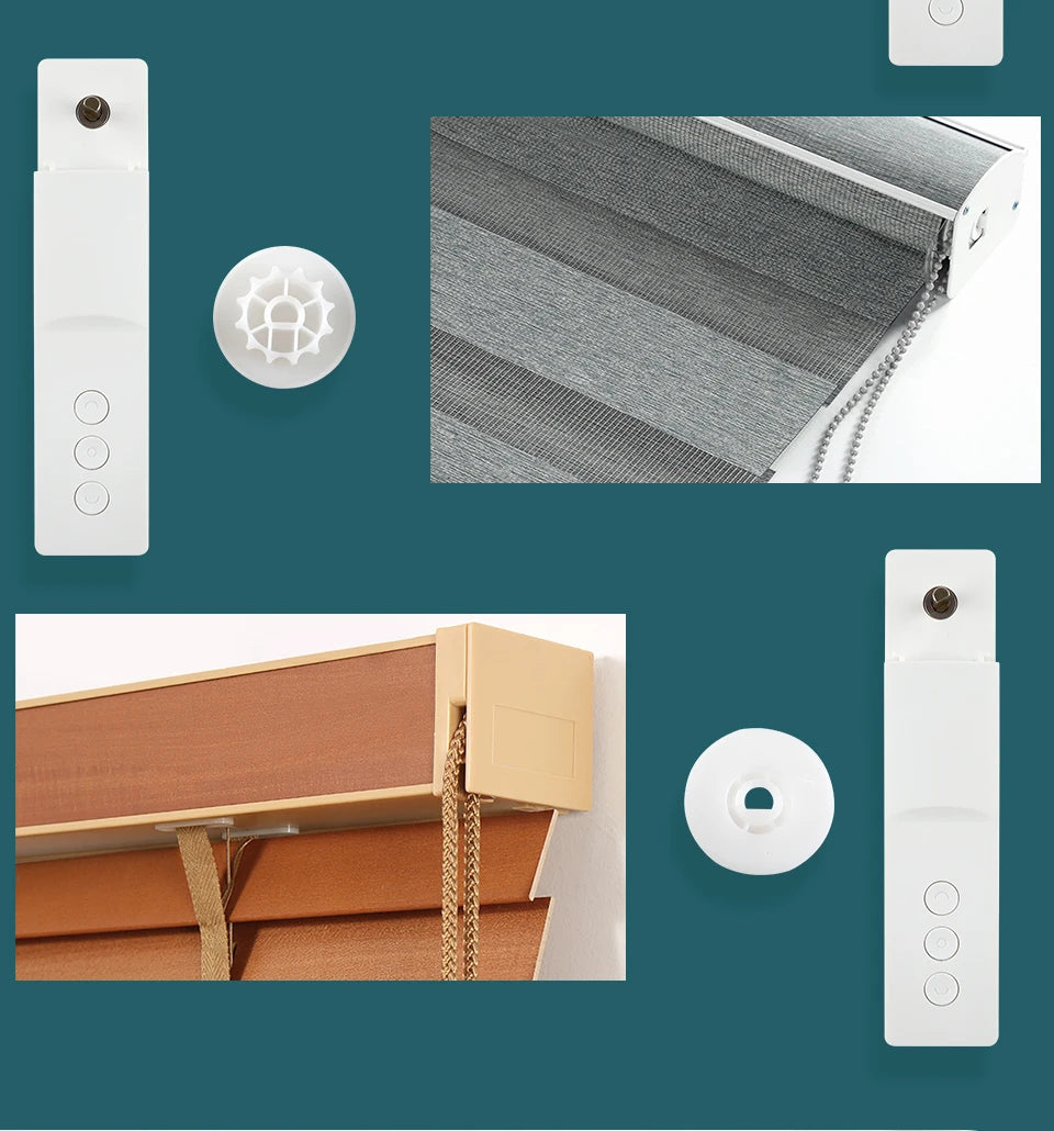 Zemismart ZigBee Smart Roller Shade Motor with Battery