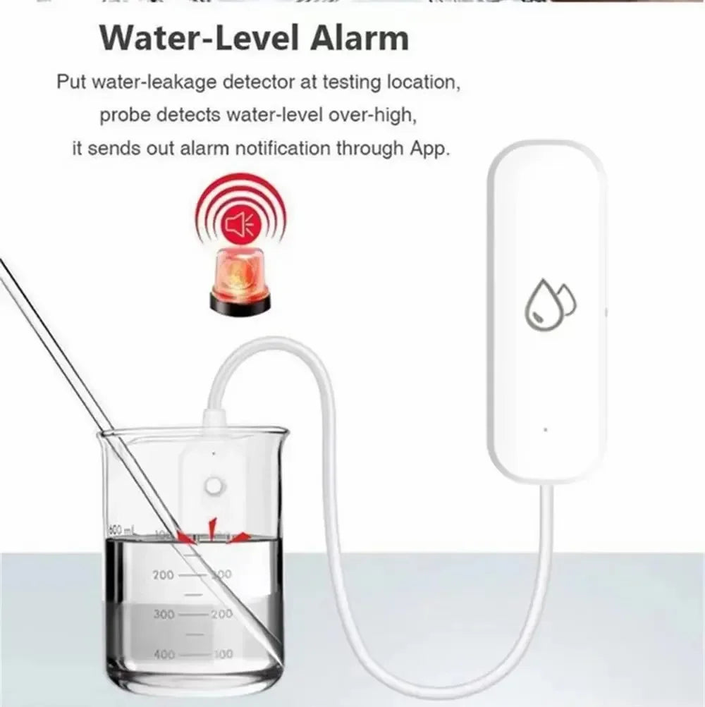 Tuya Smart WiFi/ZigBee Water Leak Sensor – Flood Detector Alarm for Smart Life App