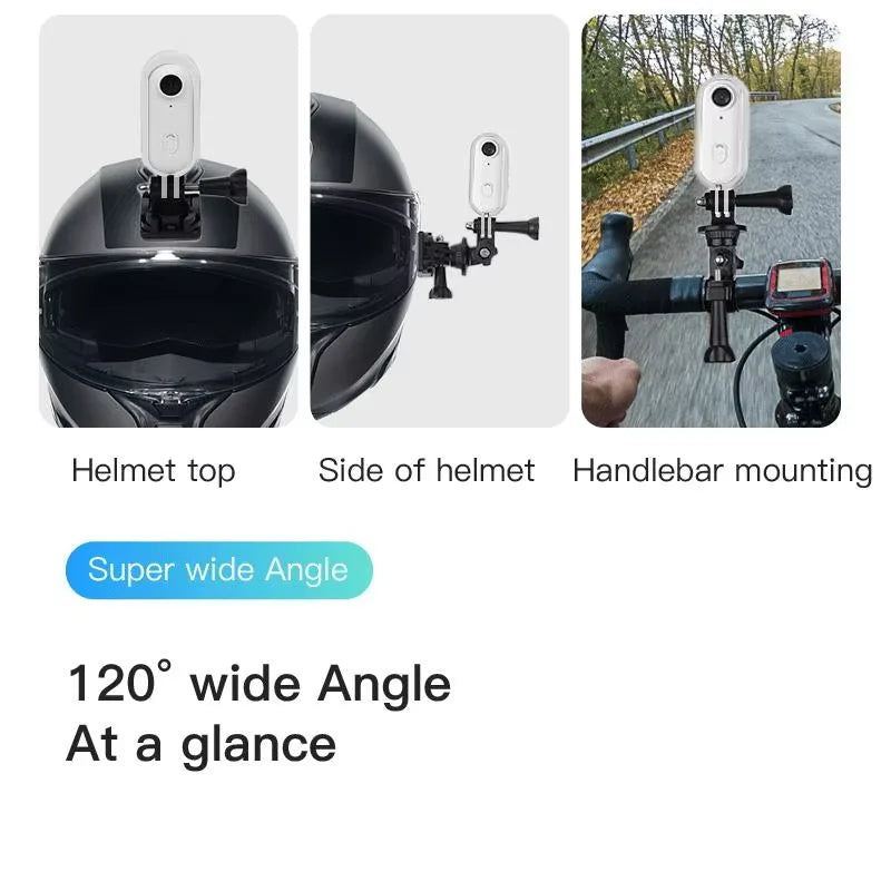 4K Mini Sports Action Camera for Helmet & Bike