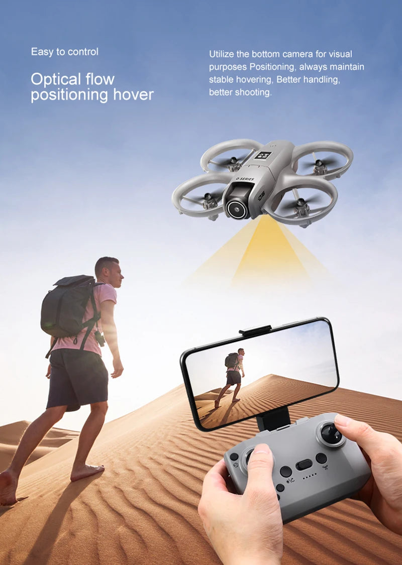 Xiaomi D16 Mini Drone – Dual 8K HD Camera, Obstacle Avoidance, 20000M Range UAV