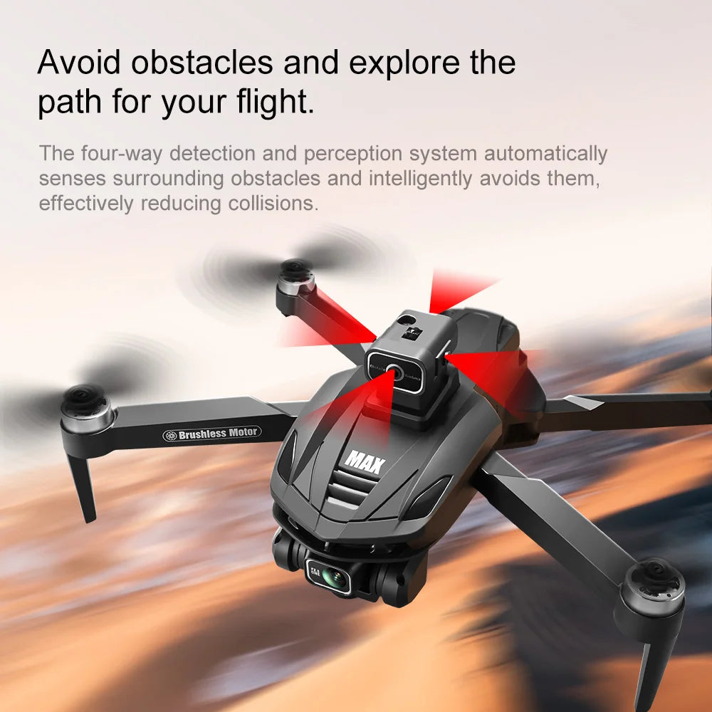 V168 Pro Max 8K GPS Drone with 5G FPV & Obstacle Avoidance