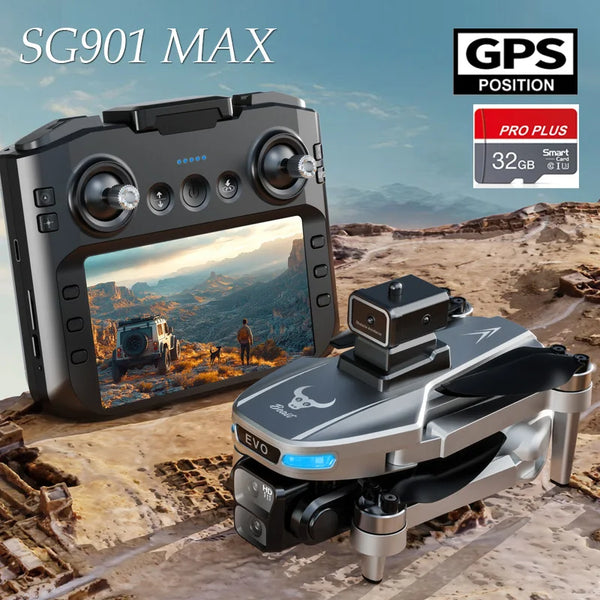 SG109 Pro Max 4K GPS Mini Drone with Screen Remote