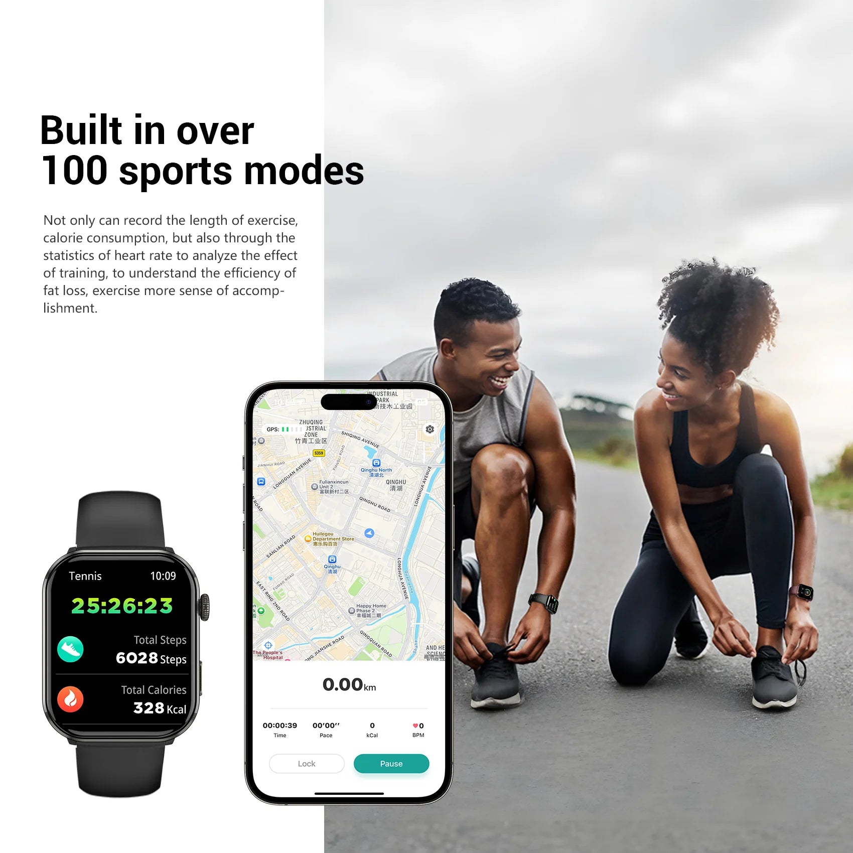 Blackview R60 Smartwatch 2025 Bluetooth Call AMOLED