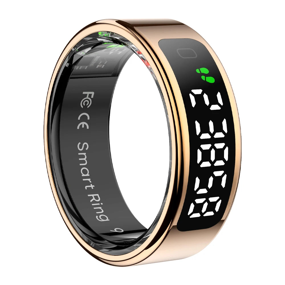 COLMI R12 Smart Ring 2025 with Display & Wireless Charging