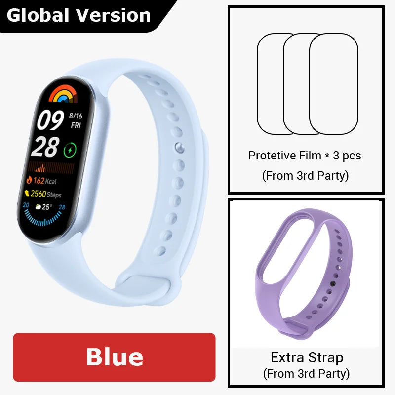 Xiaomi Smart Band 9 Global Version 1.62" AMOLED