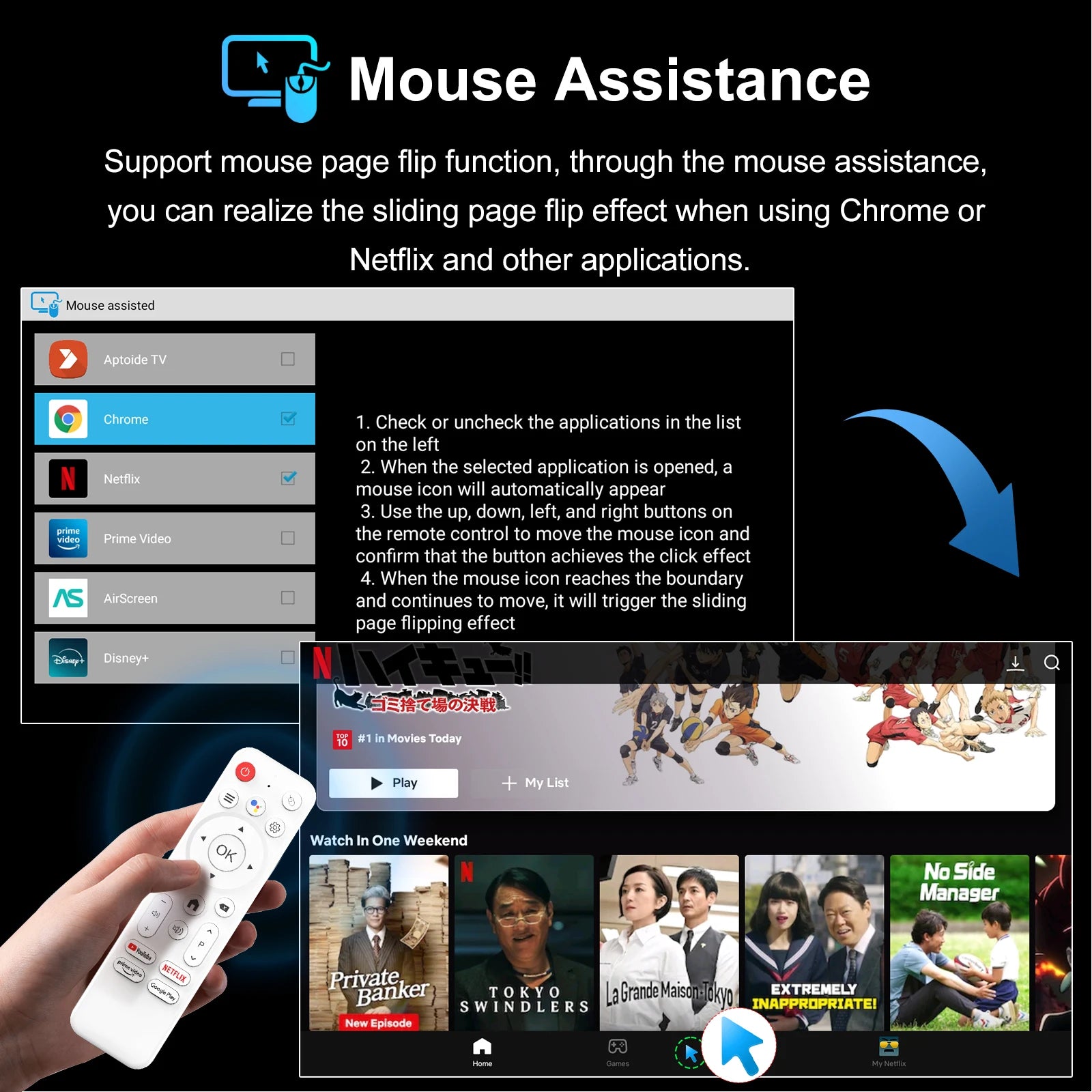 H96 Max H618 Plus Android 14 TV Box – 4GB+128GB, 8K HDR, WiFi 6, BT 5.4, Voice Assistant