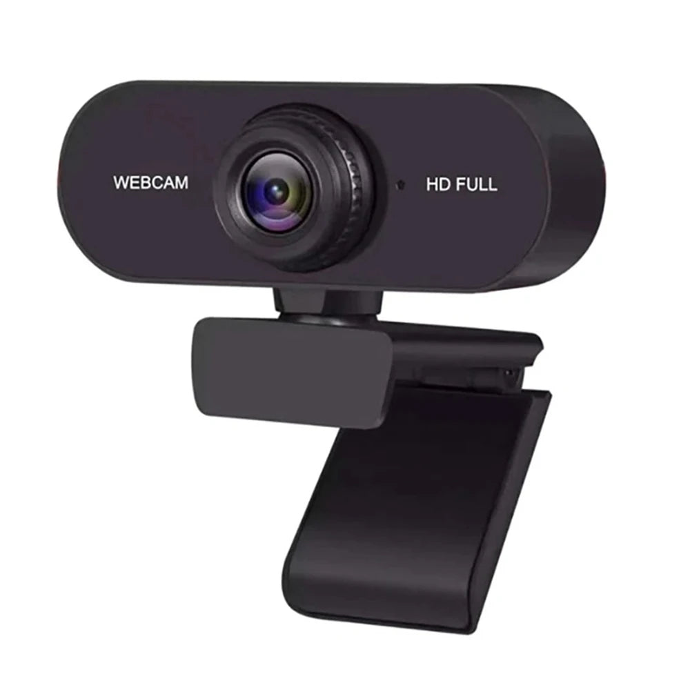 HD USB Webcam with Microphone & Cover