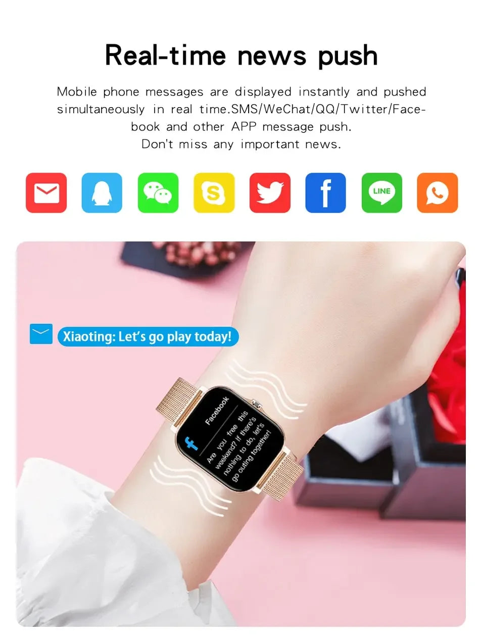2024 Bluetooth Smartwatch with Call & Fitness Tracker