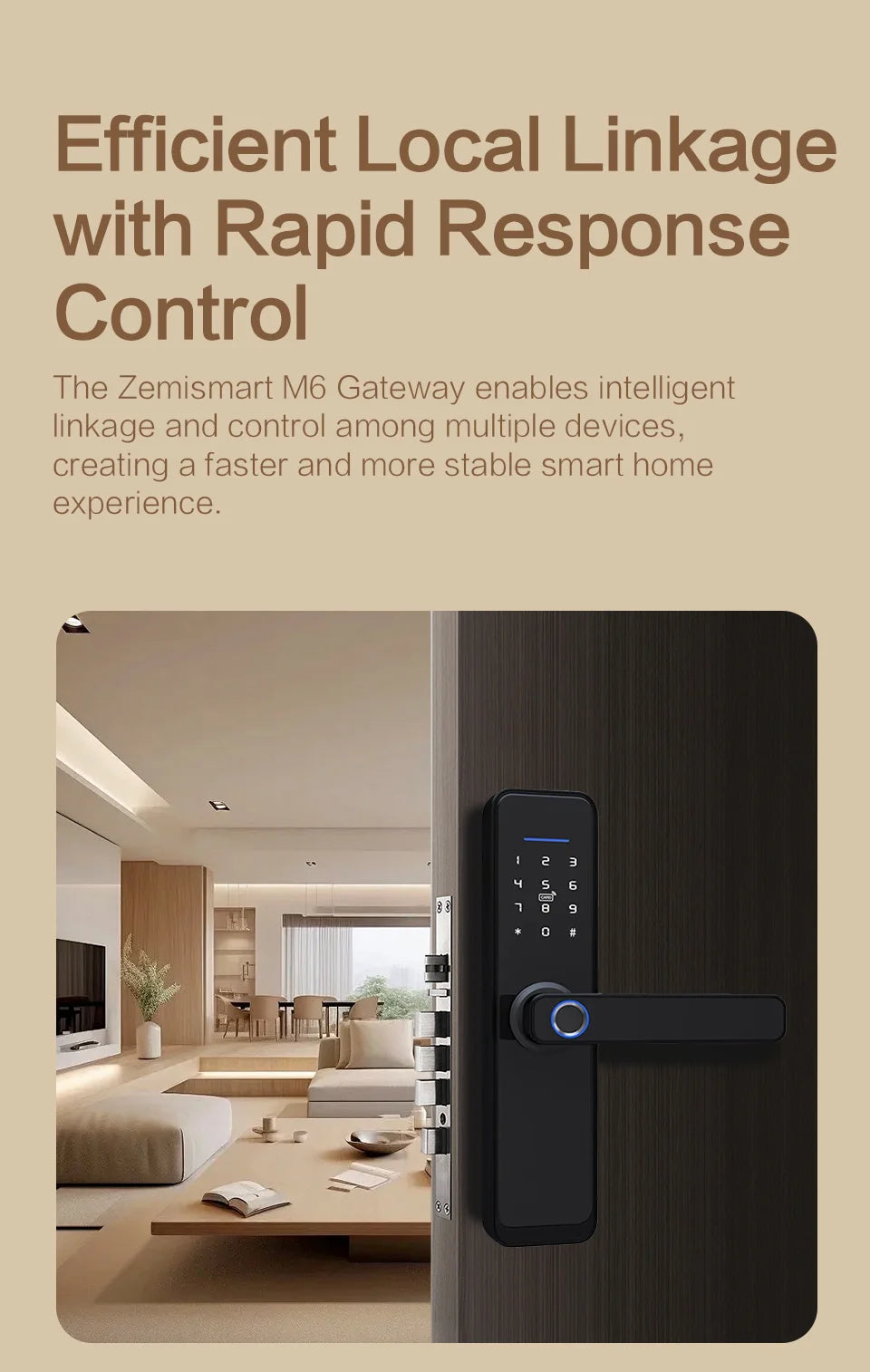 Zemismart Matter Zigbee Hub Smart Home Gateway