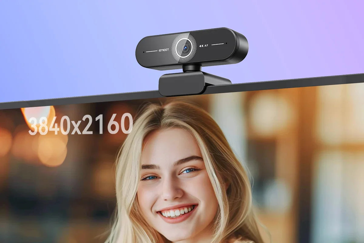 EMEET C60E 4K Autofocus USB Webcam