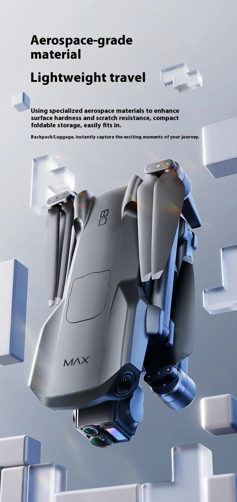 P7 Max 3-Axis Gimbal 5G FPV Drone with Obstacle Avoidance