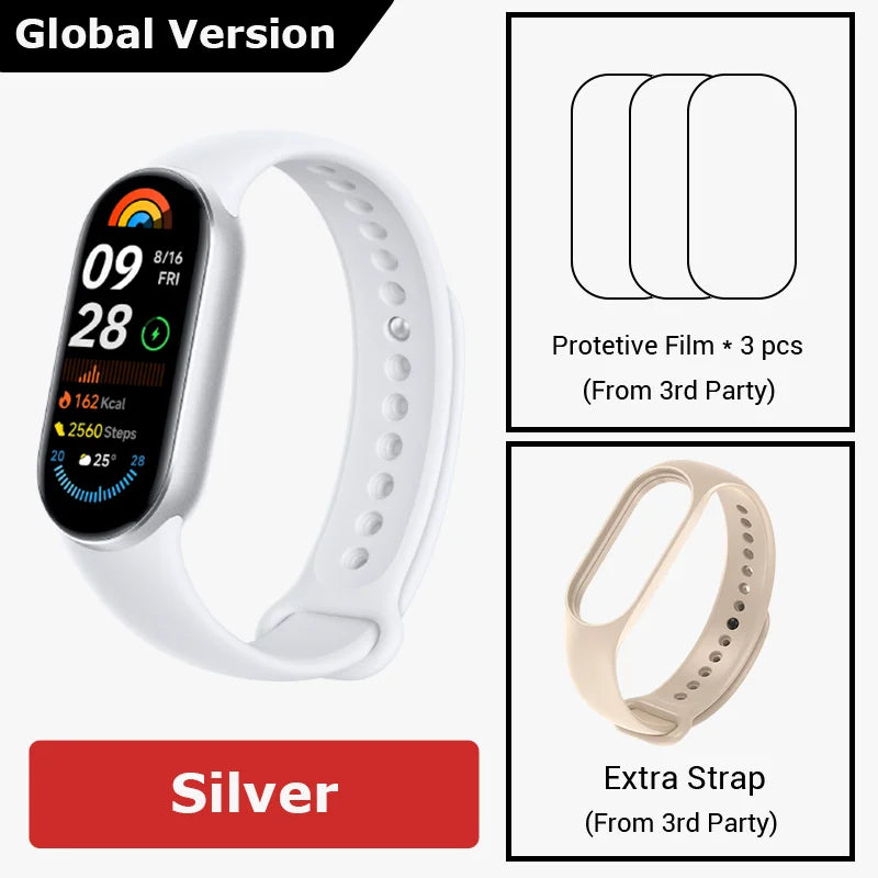Xiaomi Smart Band 9 Global Version 1.62" AMOLED