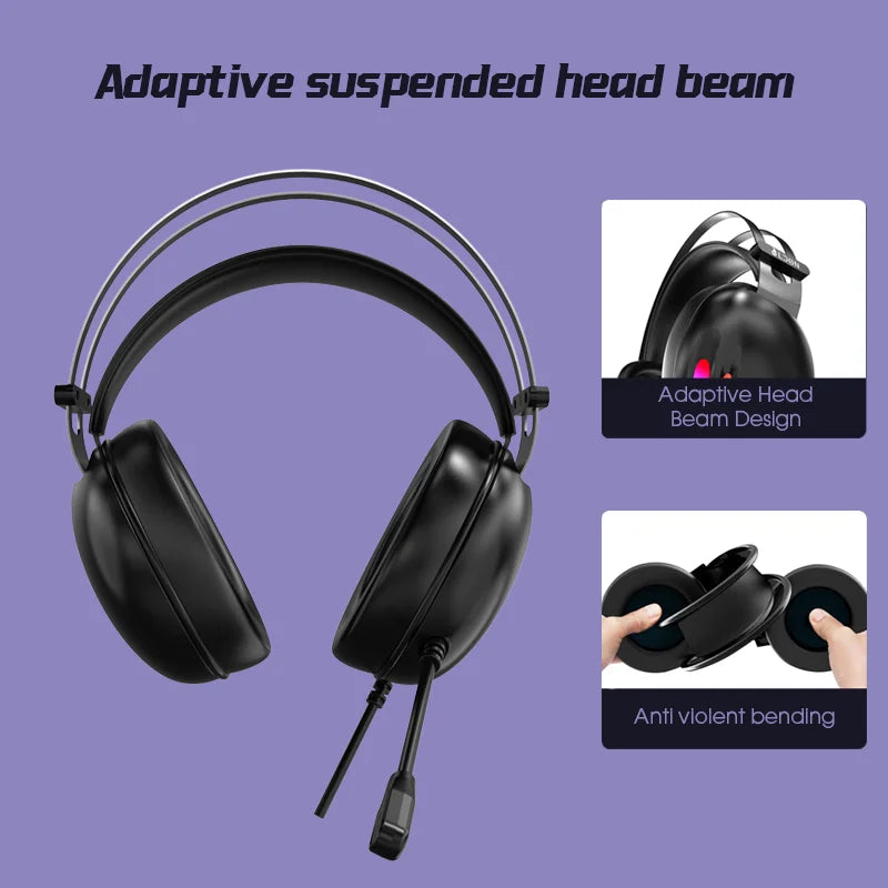 7.1 Surround Sound Gaming Headset with Mic