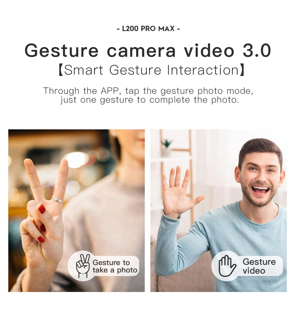 L200 Pro Max 4K GPS Drone with 2-Axis Gimbal