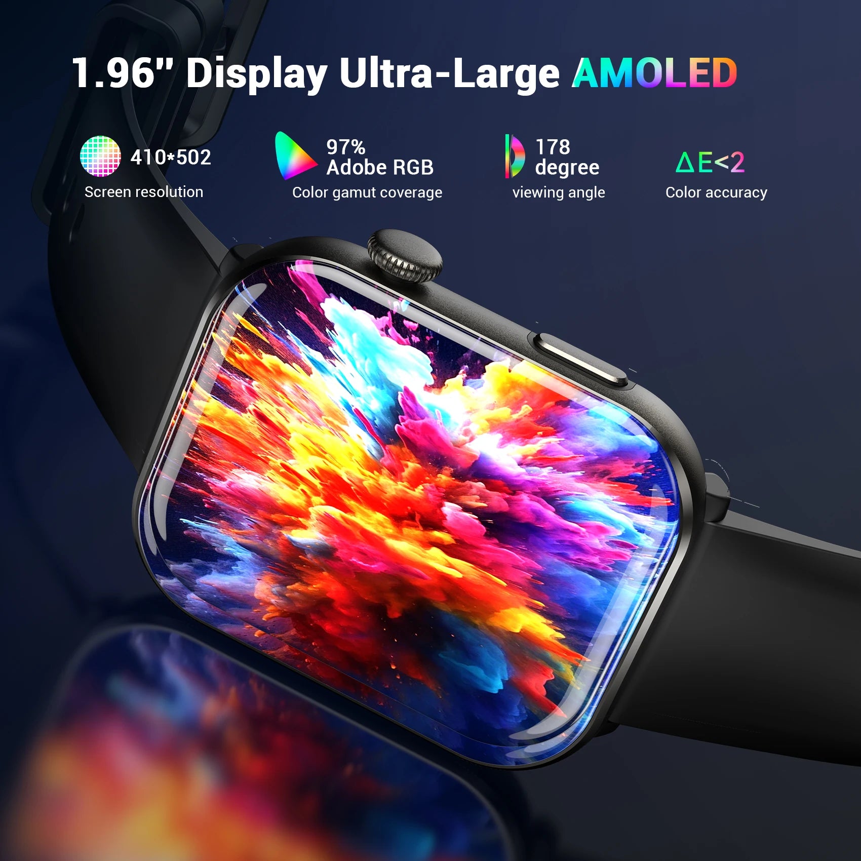 Blackview R60 Smartwatch 2025 Bluetooth Call AMOLED