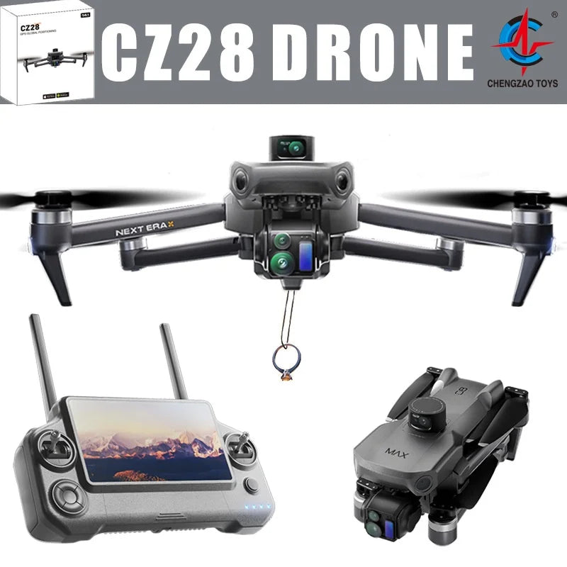 P7 Max 3-Axis Gimbal 5G FPV Drone with Obstacle Avoidance