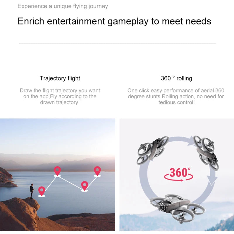 Xiaomi D16 Mini Drone – Dual 8K HD Camera, Obstacle Avoidance, 20000M Range UAV