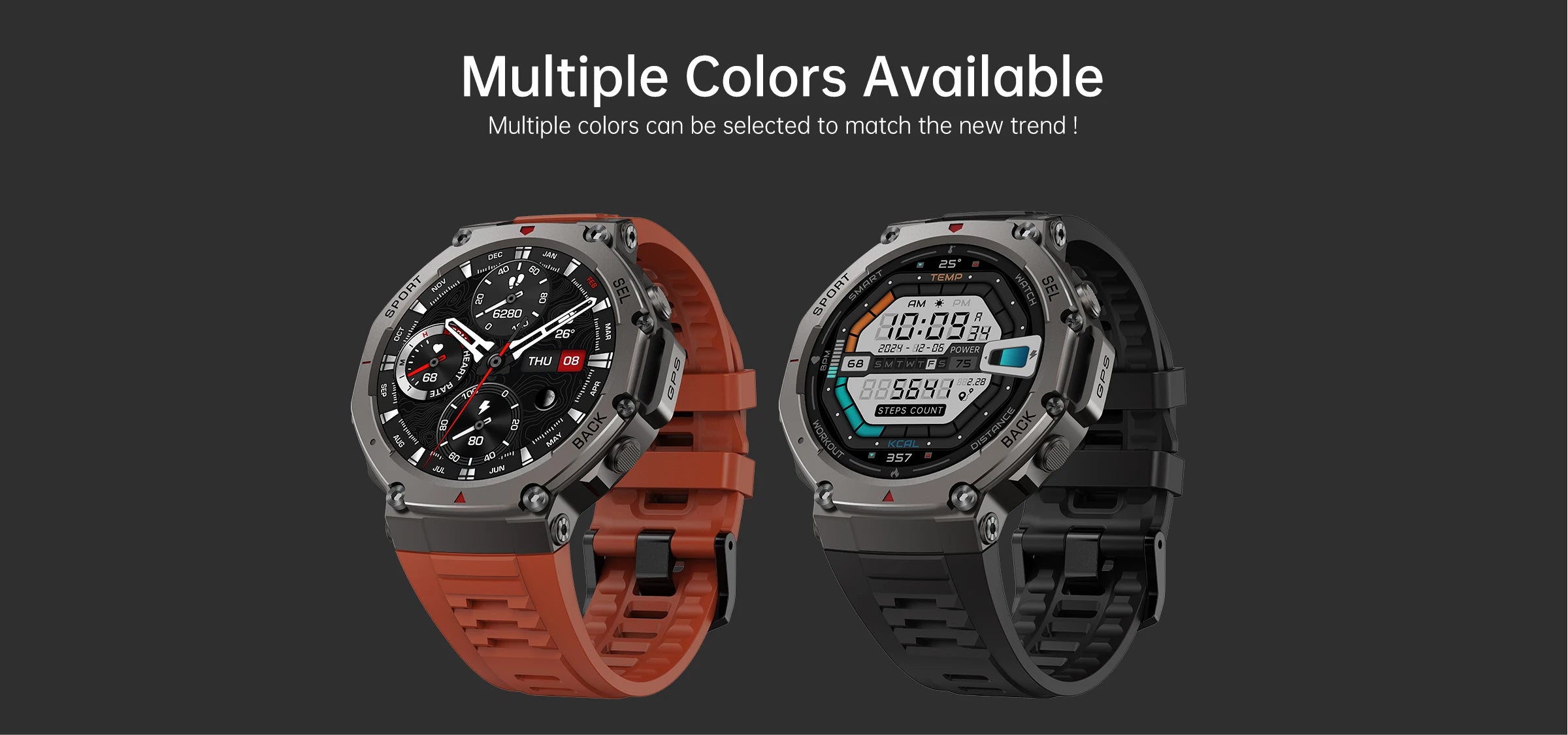 T-Rex 3 Ultra GPS Smartwatch 5ATM Waterproof