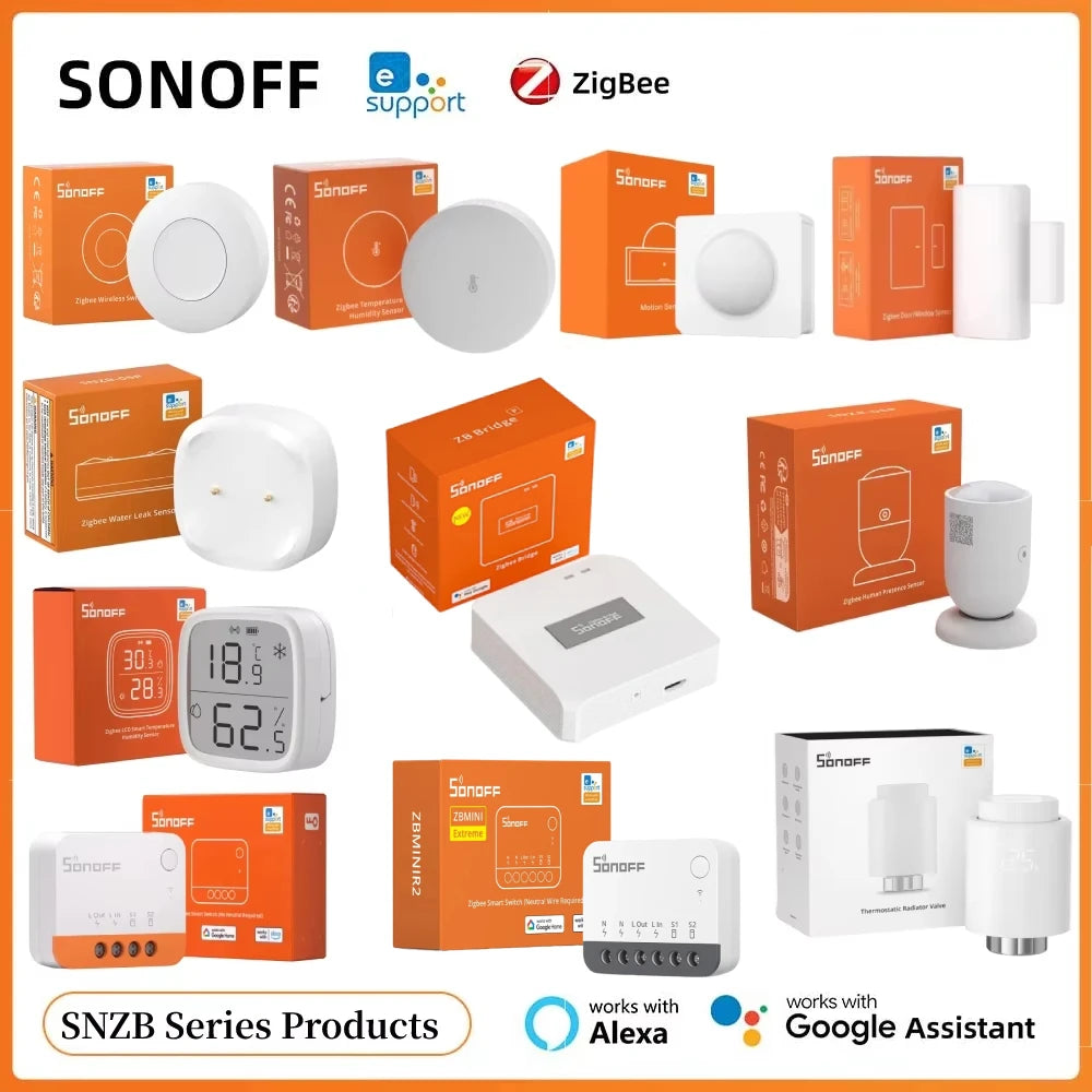 SONOFF Zigbee ZBBridge Pro – Smart Zigbee Hub for SNZB & ZBMINI Series, Alexa & Google Home