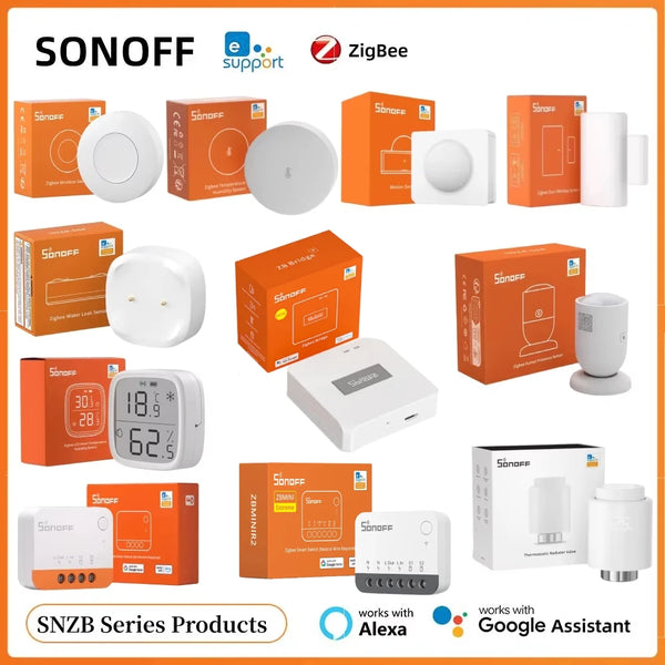 SONOFF Zigbee ZBBridge Pro – Smart Zigbee Hub for SNZB & ZBMINI Series, Alexa & Google Home