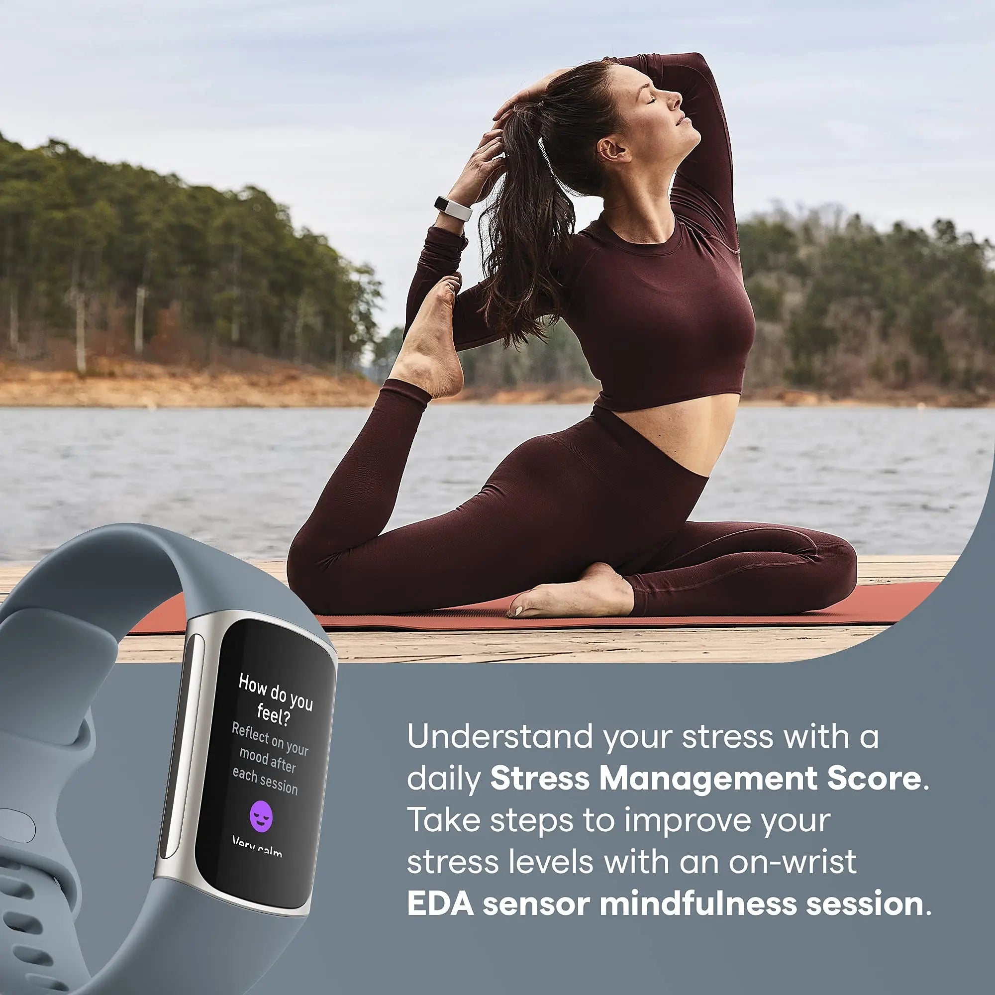 Fitbit Charge 5 Advanced Fitness & Health Tracker with GPS