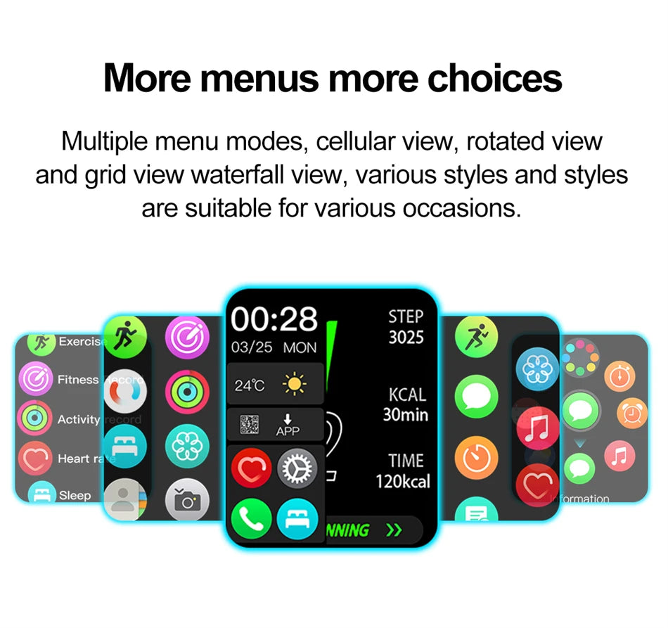 Men’s NFC GPS Smartwatch – 1.99" HD Screen, Bluetooth Calling, 120+ Sports Modes