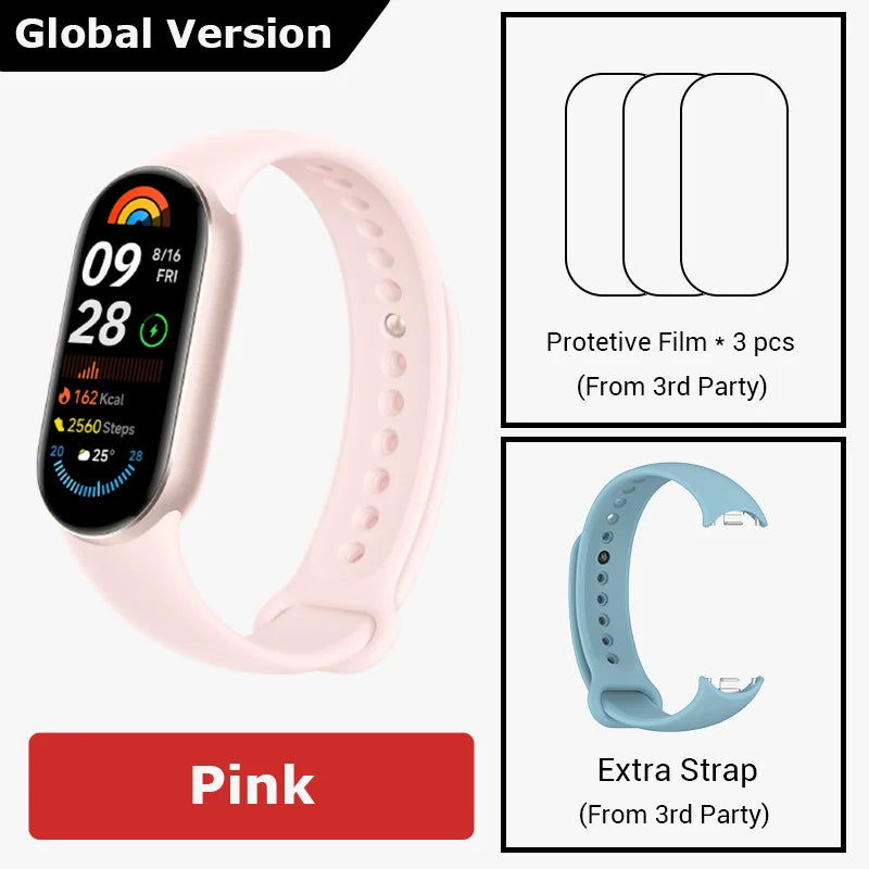 Xiaomi Smart Band 9 Global Version 1.62" AMOLED
