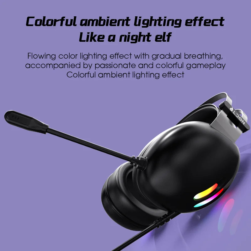 7.1 Surround Sound Gaming Headset with Mic