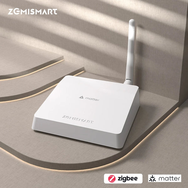 Zemismart Matter Zigbee Hub Smart Home Gateway