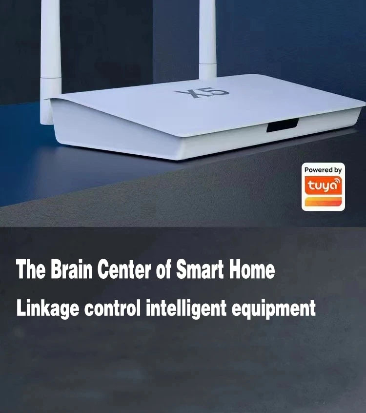 Smart Life Zigbee 3.0 + Bluetooth 5.0 Gateway Hub X5 – Multi-Device Smart Home Bridge