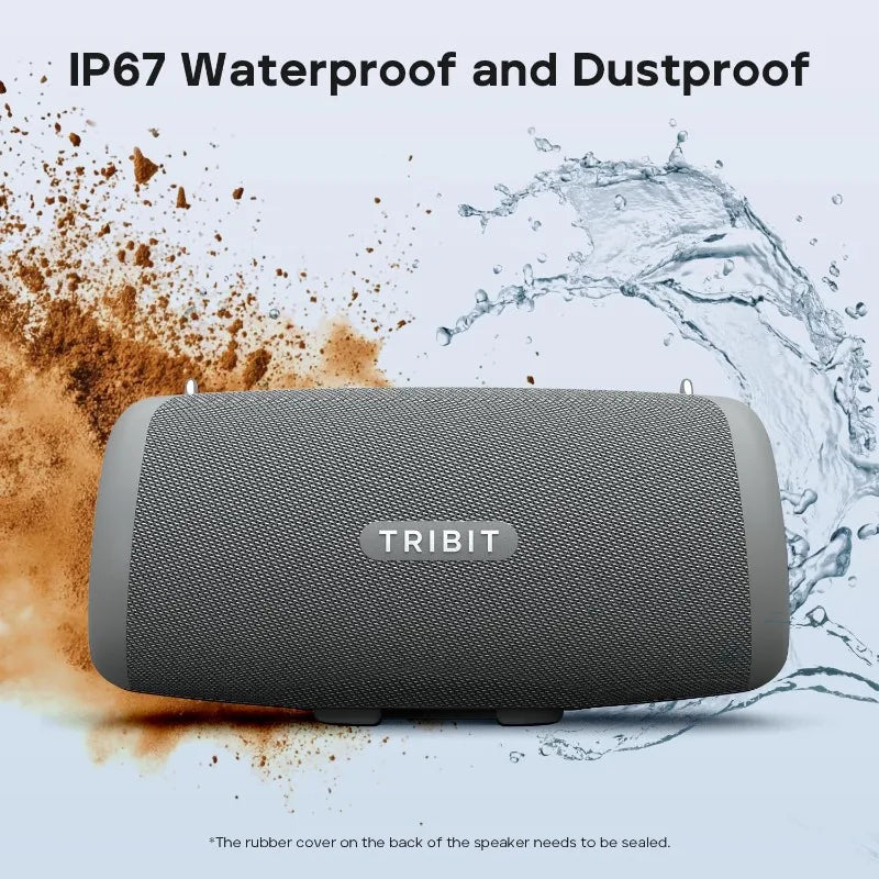 StormBox Lava 80W Portable Bluetooth Speaker – IP67 Waterproof, 24-Hour Playtime, Custom EQ