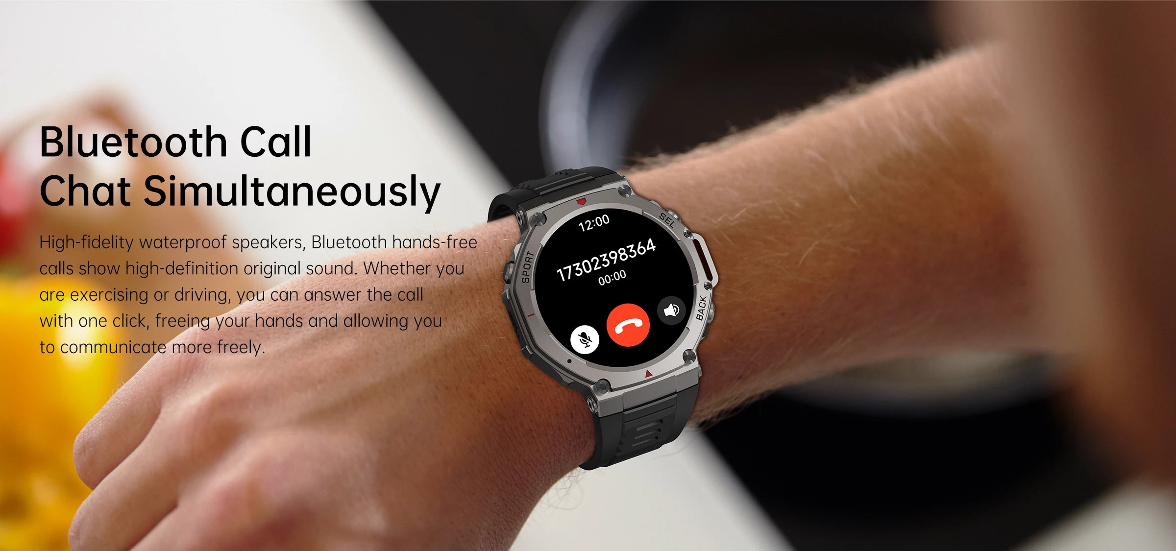 T-Rex 3 Ultra GPS Smartwatch 5ATM Waterproof