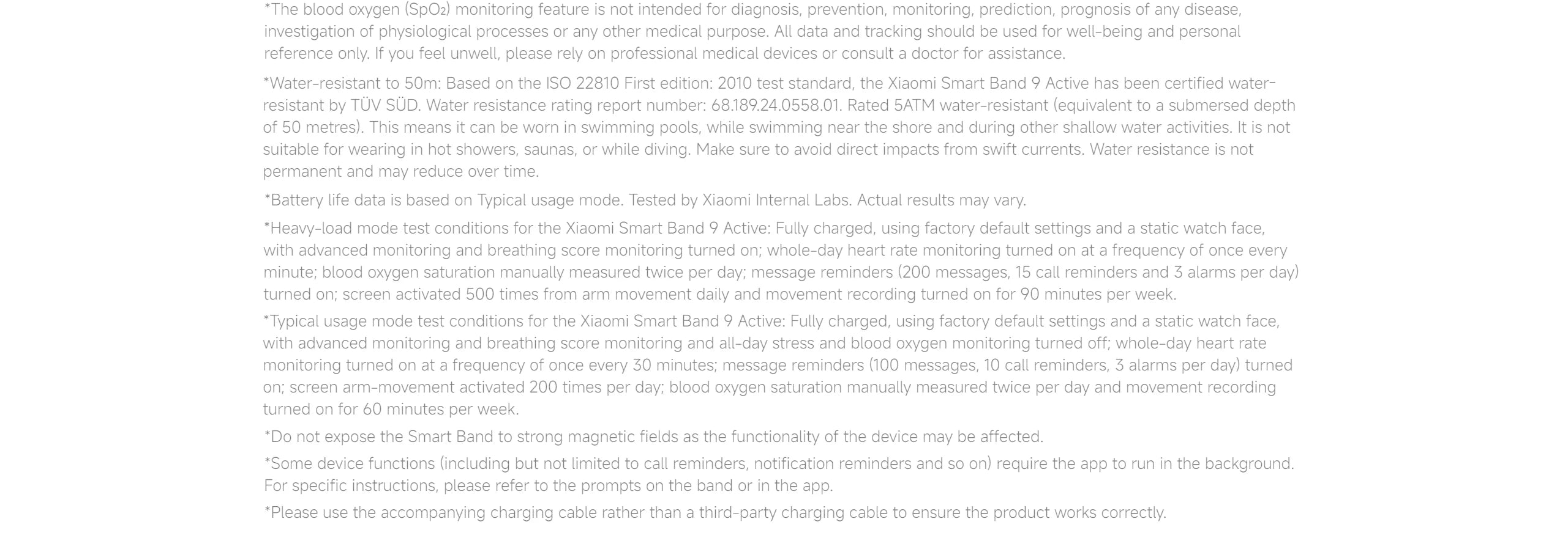 Xiaomi Smart Band 9 Active Global Version 1.47''