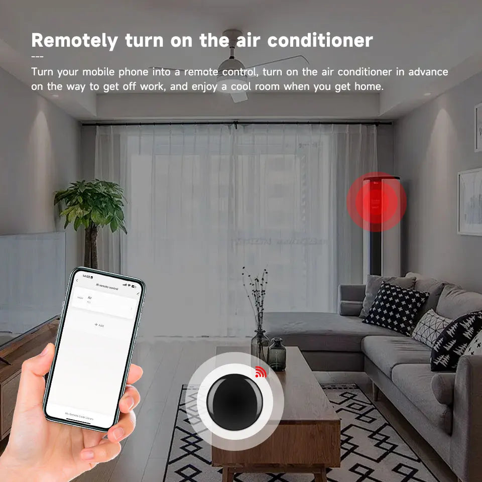 Tuya WiFi IR Universal Remote – Smart Home Infrared Controller for AC, TV, Alexa & Google Home