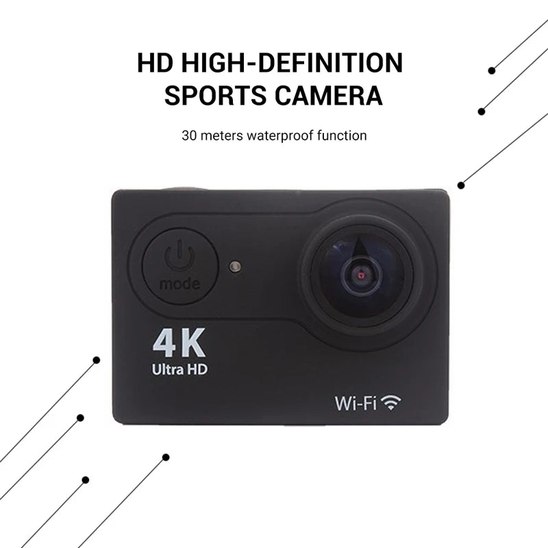 4K Ultra HD Action Camera Waterproof Sport Cam