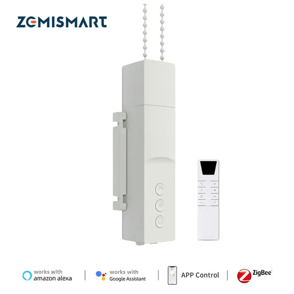 Zemismart ZigBee Smart Roller Shade Motor with Battery