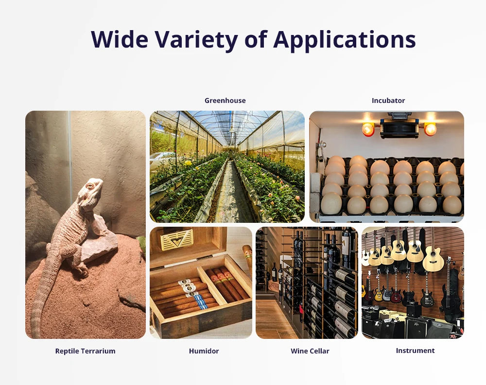 SONOFF SNZB-02D Zigbee Temperature & Humidity Sensor – LCD Display, Works with Alexa & Google Home