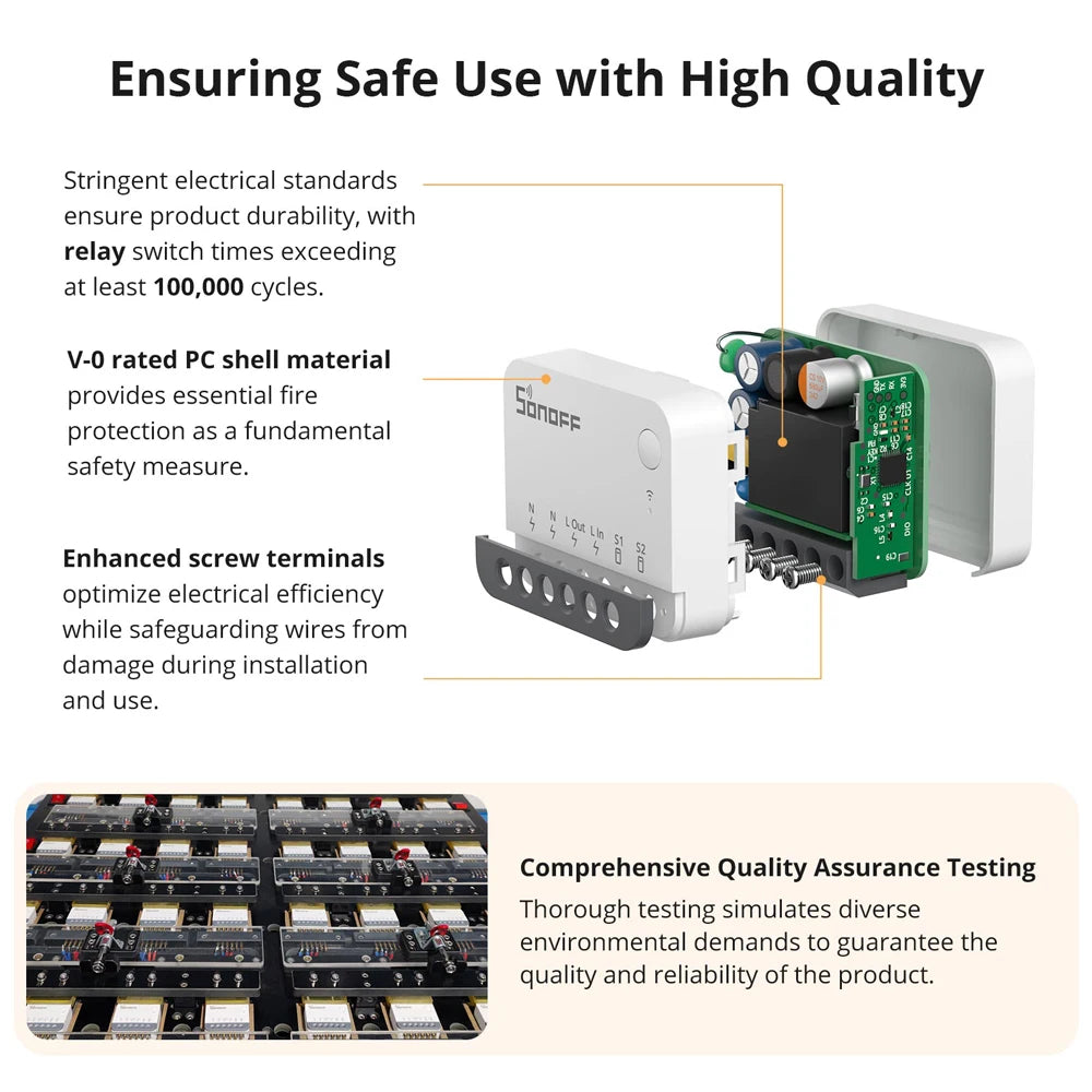 SONOFF ZBMINIR2 Zigbee Smart Switch with Remote Control