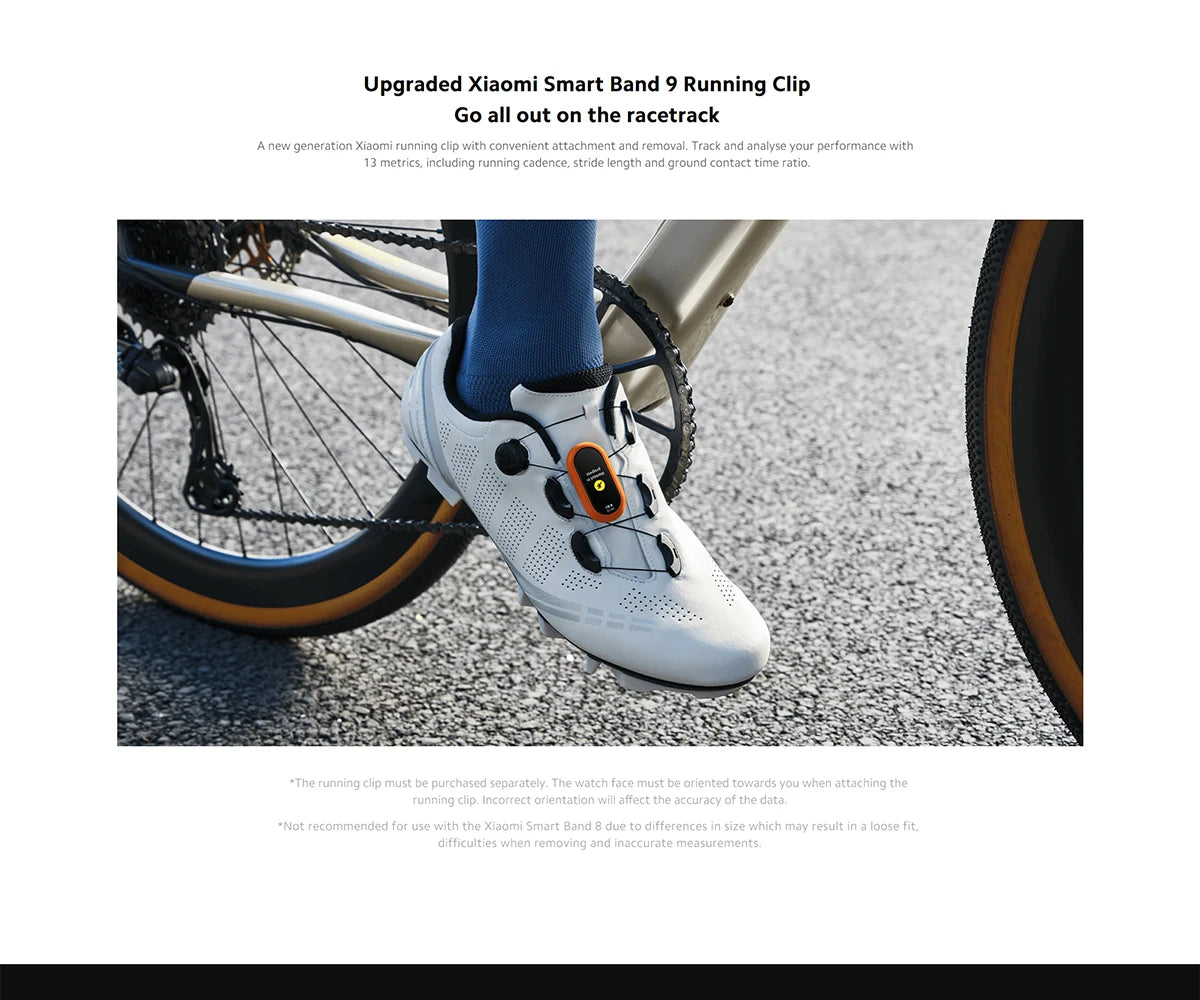 Xiaomi Smart Band 9 Global Version 1.62" AMOLED