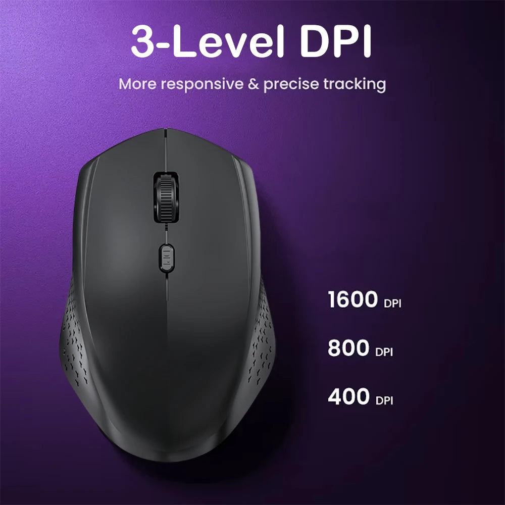 Bluetooth 5.2 Dual-Mode Wireless Mouse