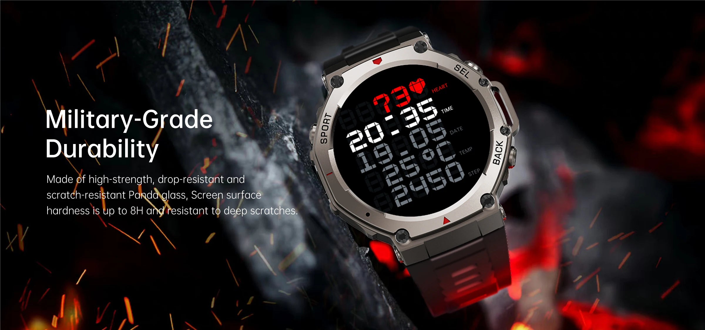 T-Rex 3 Ultra GPS Smartwatch 5ATM Waterproof