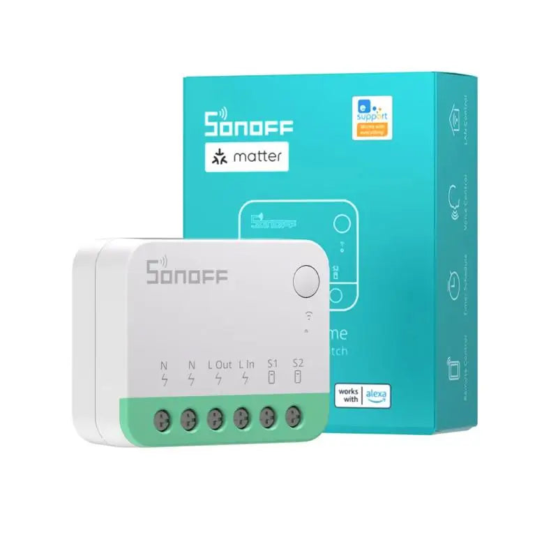 SONOFF MINIR4M Matter Smart Switch – Compact WiFi Module for Alexa, Google Home & SmartThings