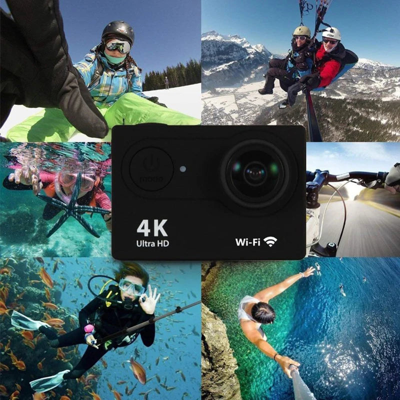 4K Ultra HD Action Camera Waterproof Sport Cam