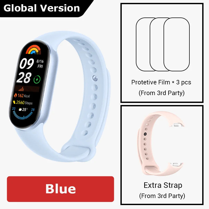 Xiaomi Smart Band 9 Global Version 1.62" AMOLED